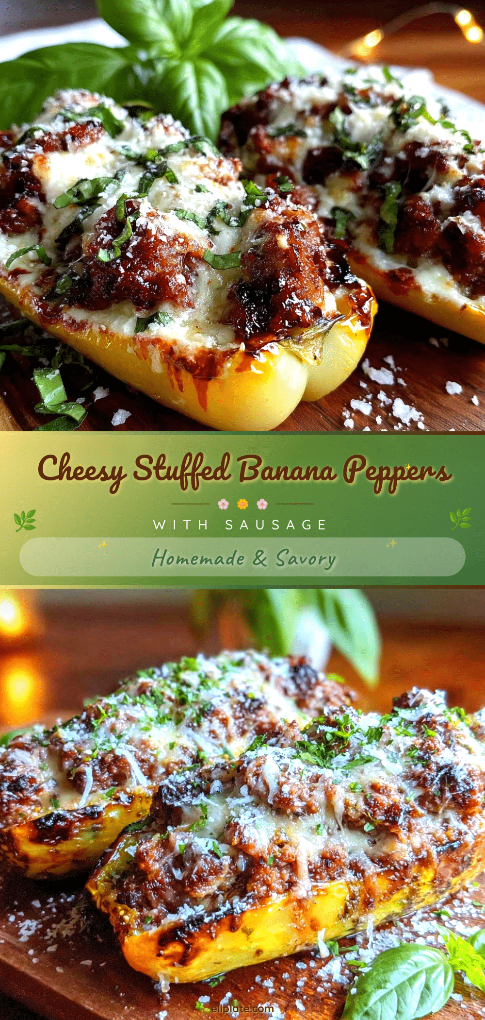 stuffed banana peppers with italian sausage recipe