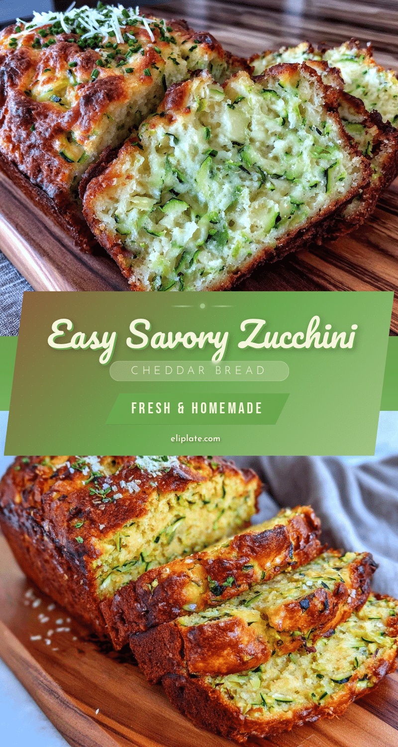 zucchini cheddar quick bread recipe