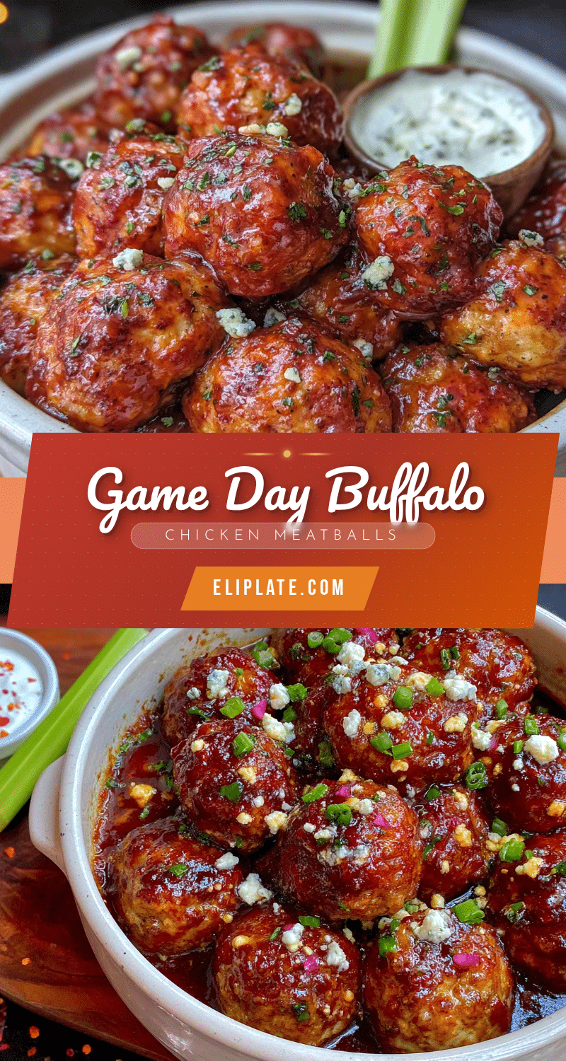 crockpot buffalo chicken meatballs recipe