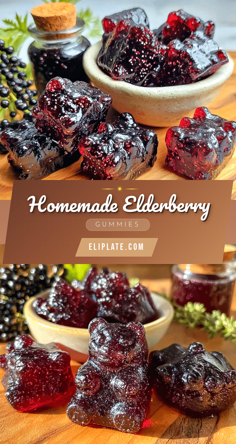 homemade elderberry gummies for kids recipe