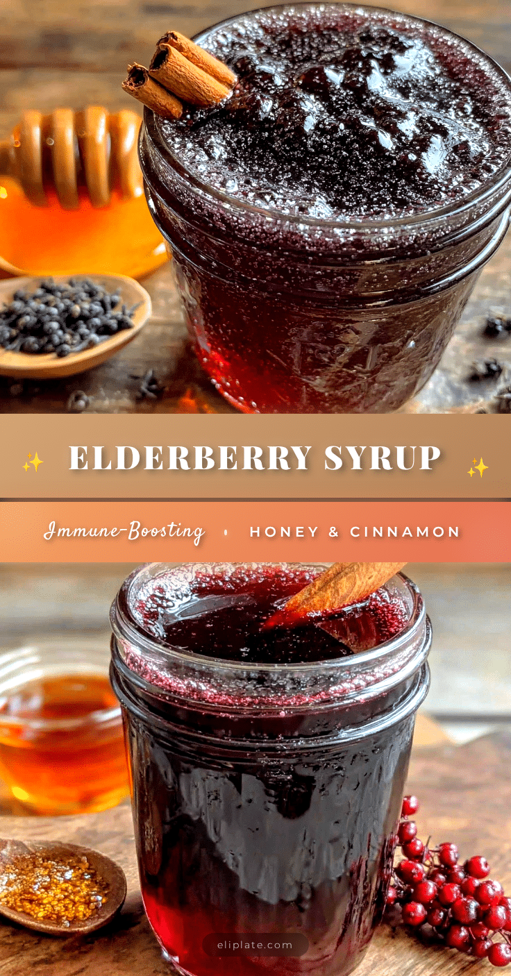 homemade elderberry syrup recipe