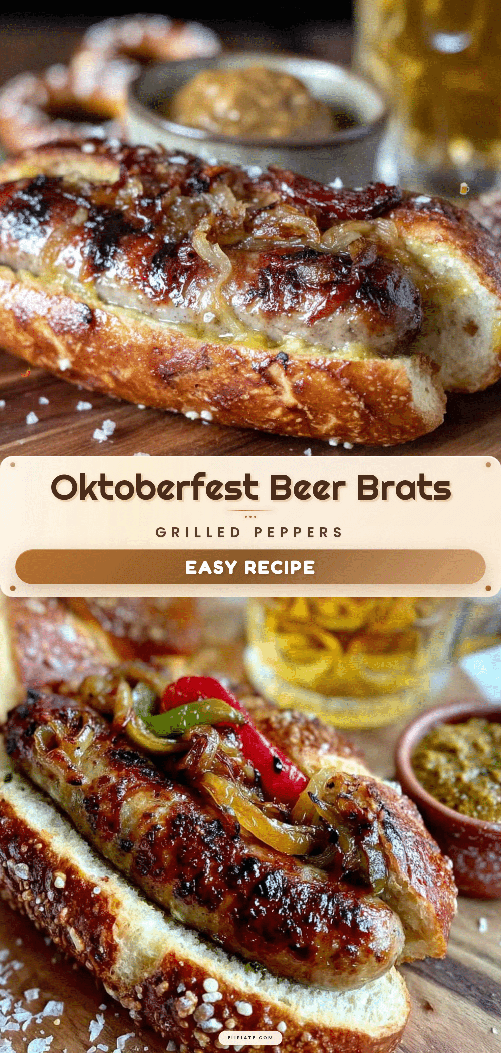 Oktoberfest beer brats recipe