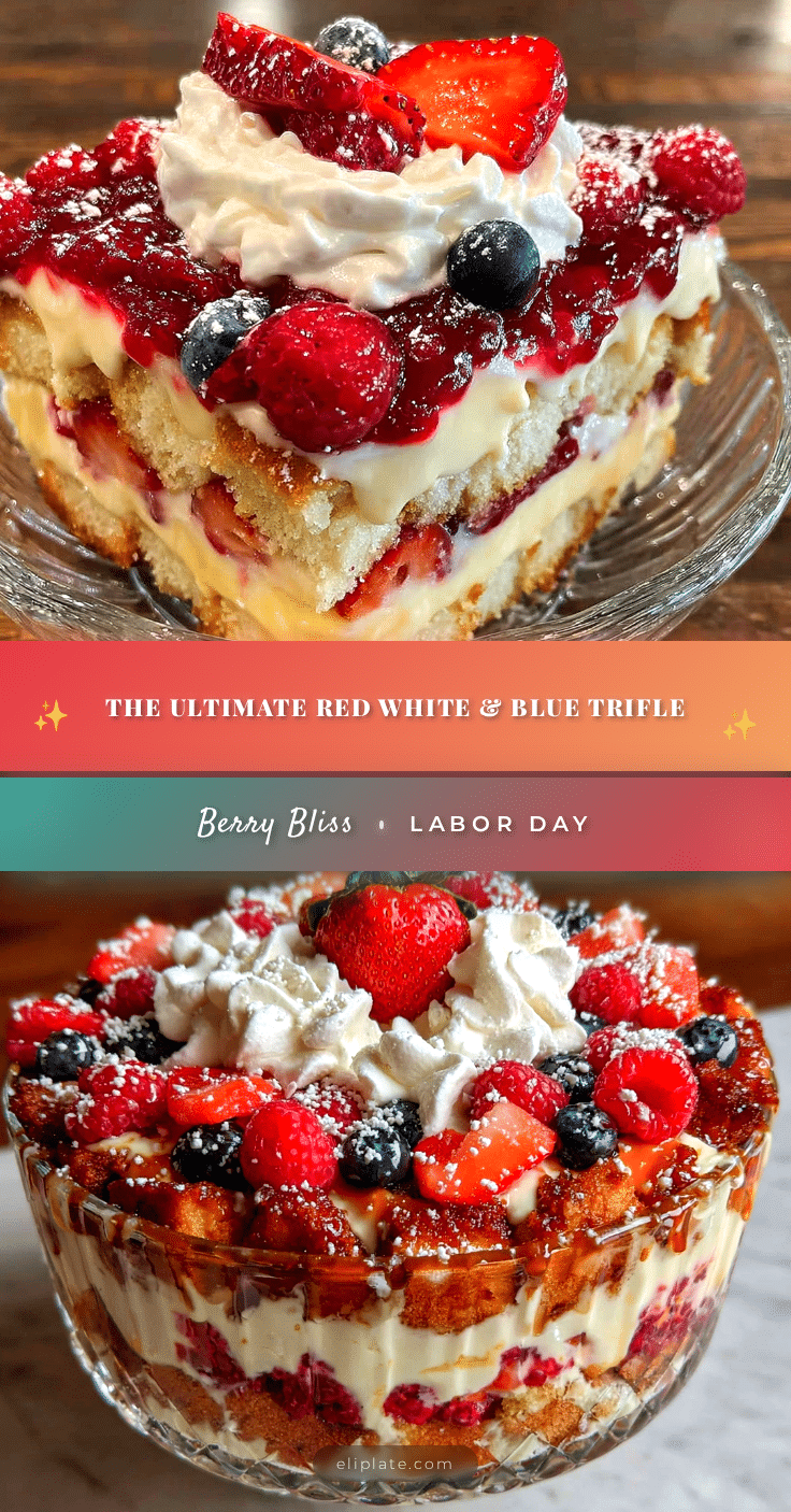 red white blue berry trifle recipe
