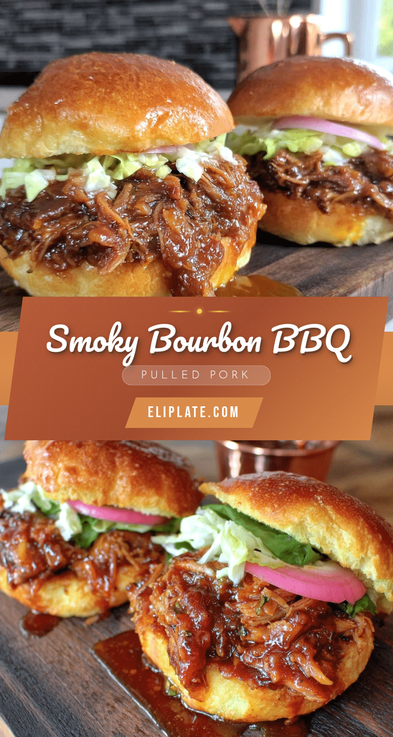 Smoky Bourbon BBQ Pulled Pork Sliders recipe