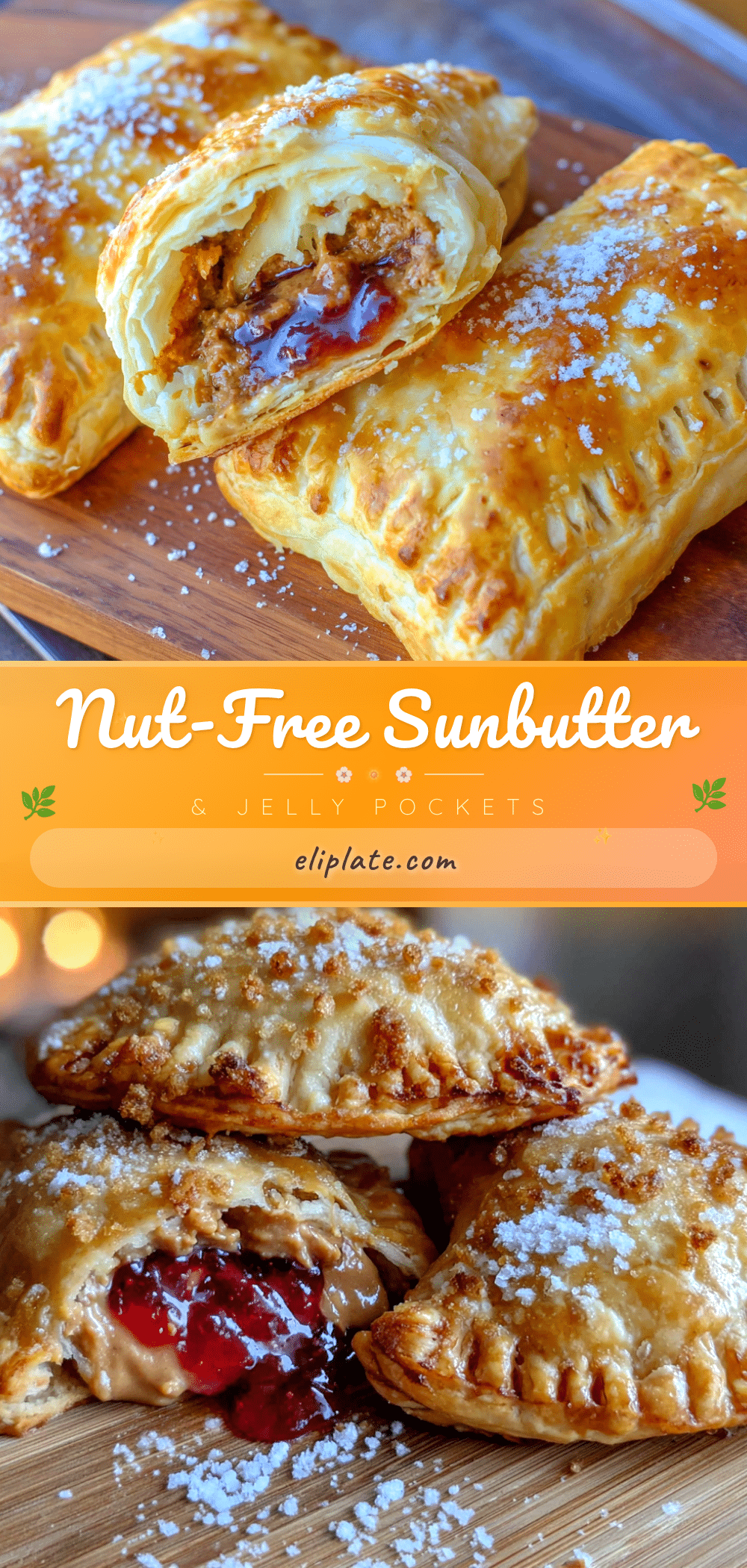 Sunbutter and Jelly Lunchbox Pockets recipe