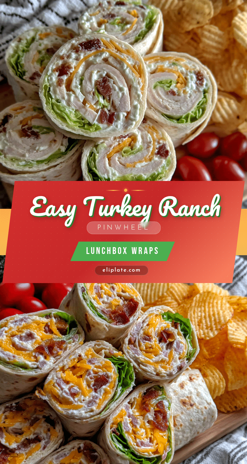 turkey ranch pinwheel wraps recipe