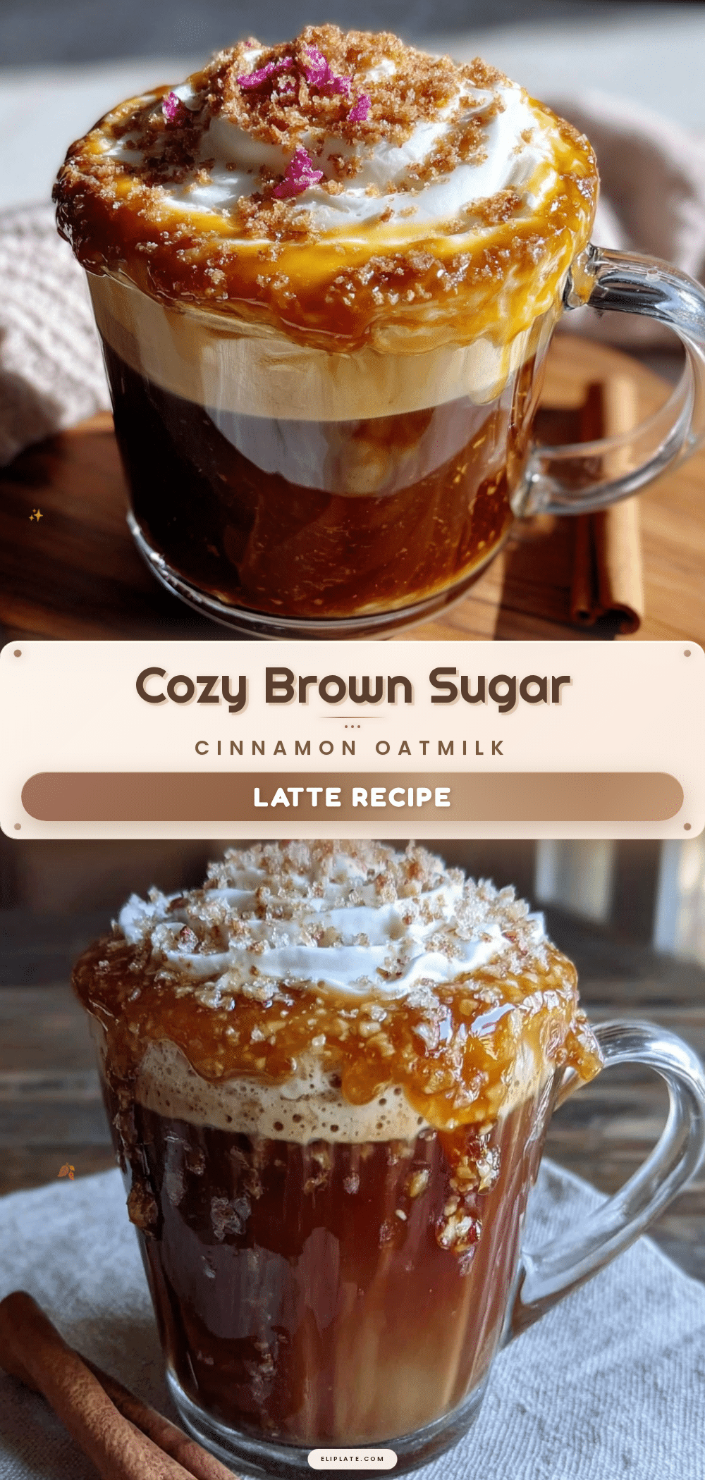 brown sugar cinnamon oat milk latte recipe
