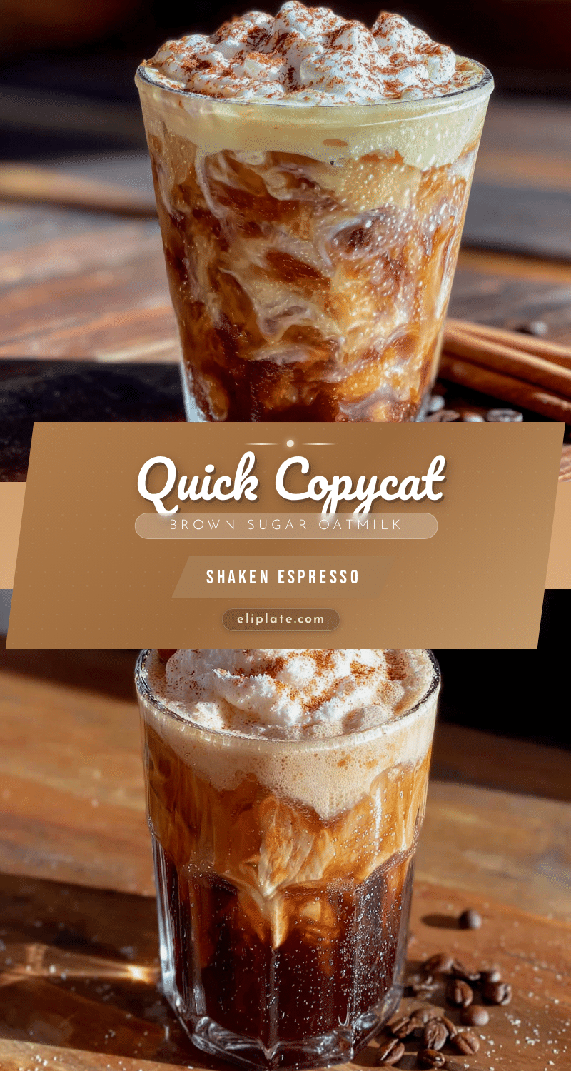 brown sugar oat milk shaken espresso recipe