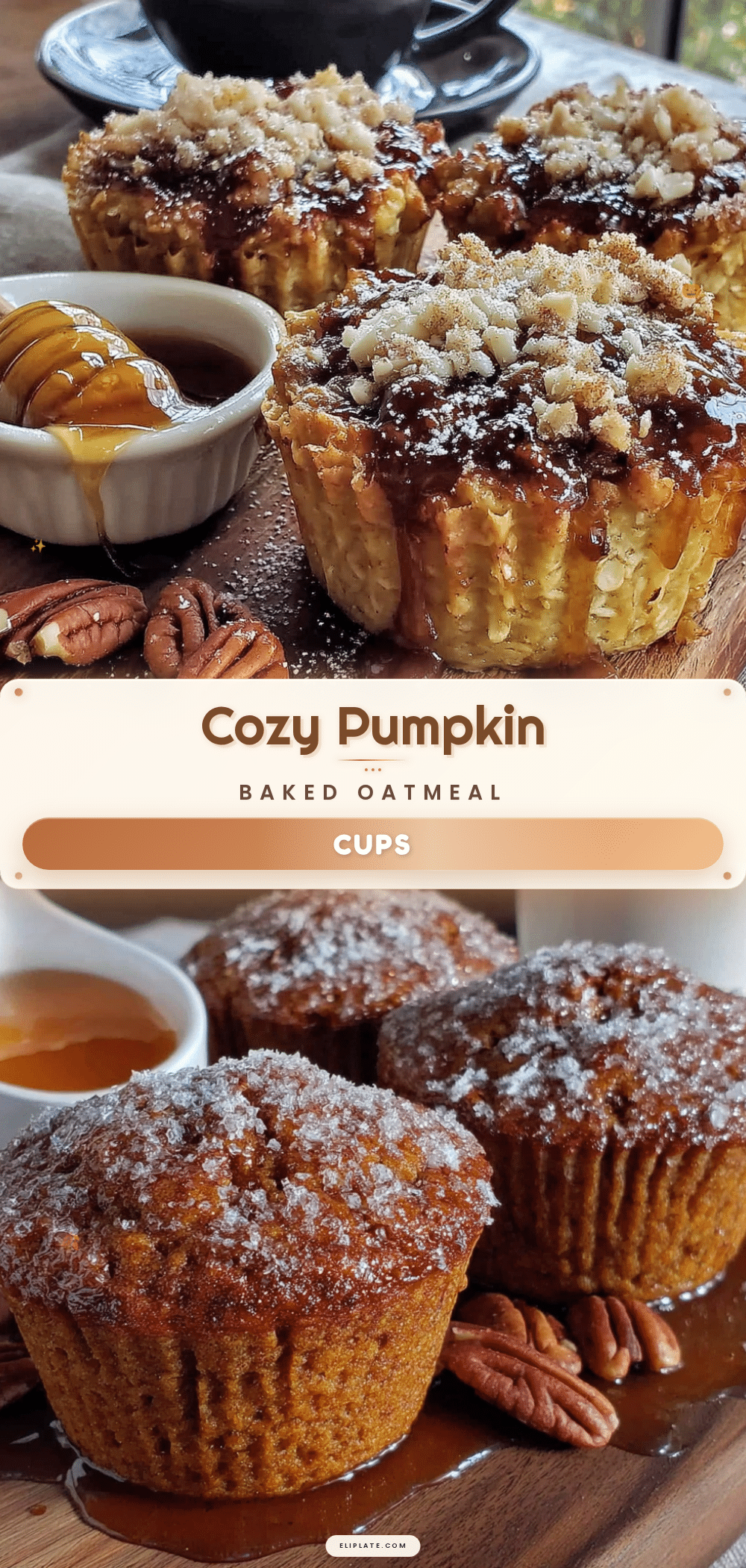 pumpkin baked oatmeal cups recipe