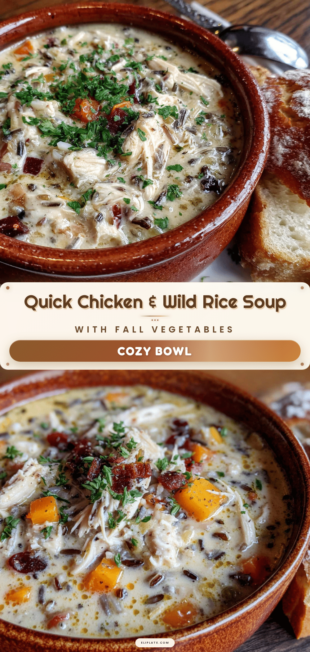quick chicken wild rice soup recipe