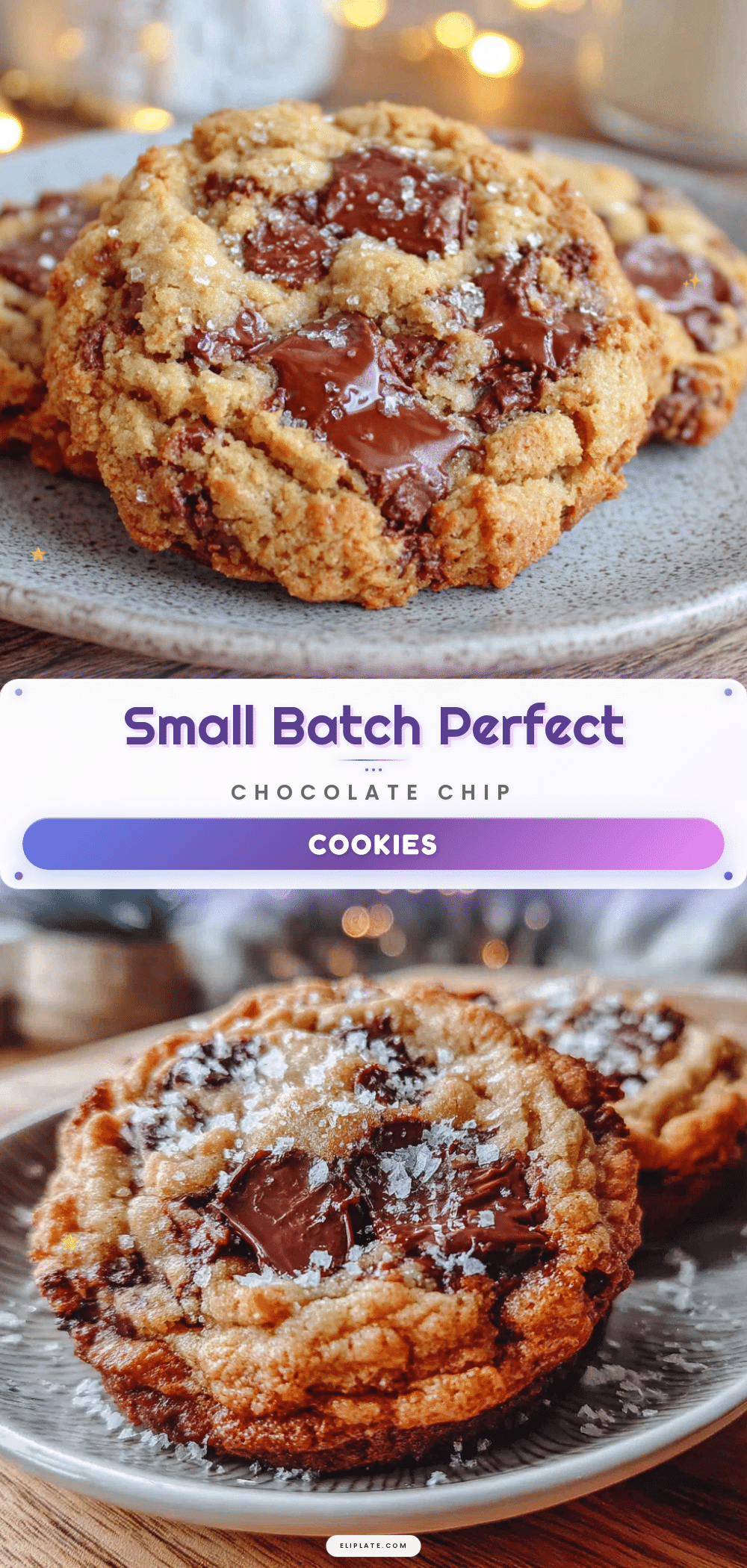 small-batch chocolate chip cookies recipe